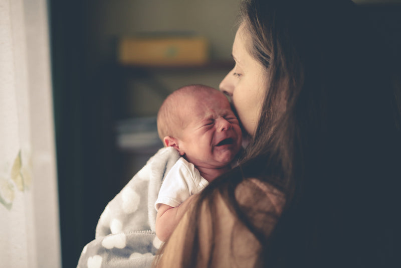 Newborn crying at night for store no reason